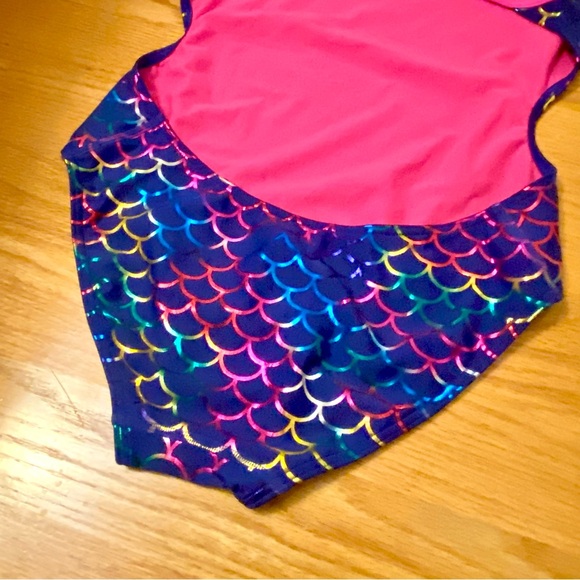 🎉SPORTI mermaid foil micro-back one-piece swimsuit - Picture 13 of 17